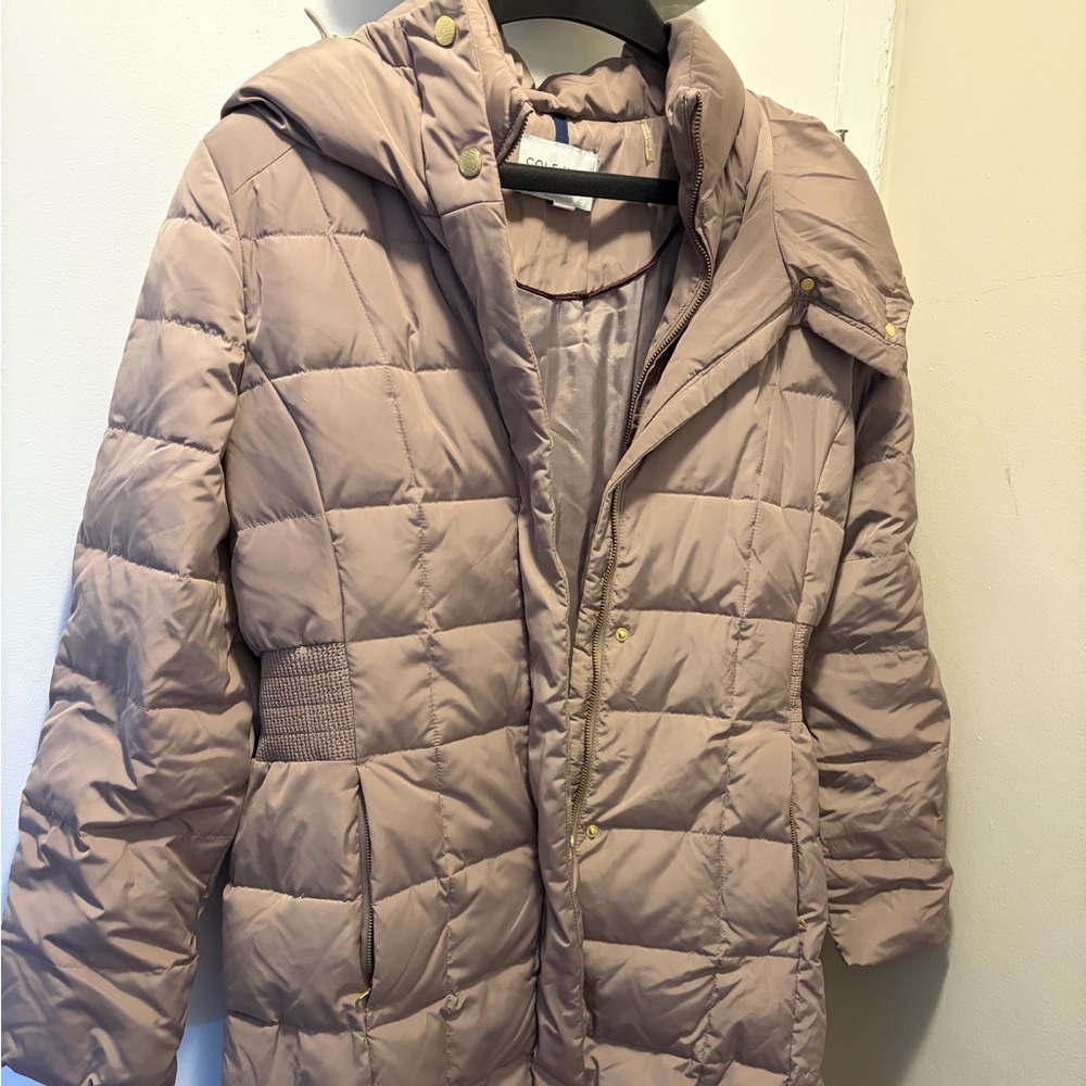 Signature Women's Taupe Puffer Jacket